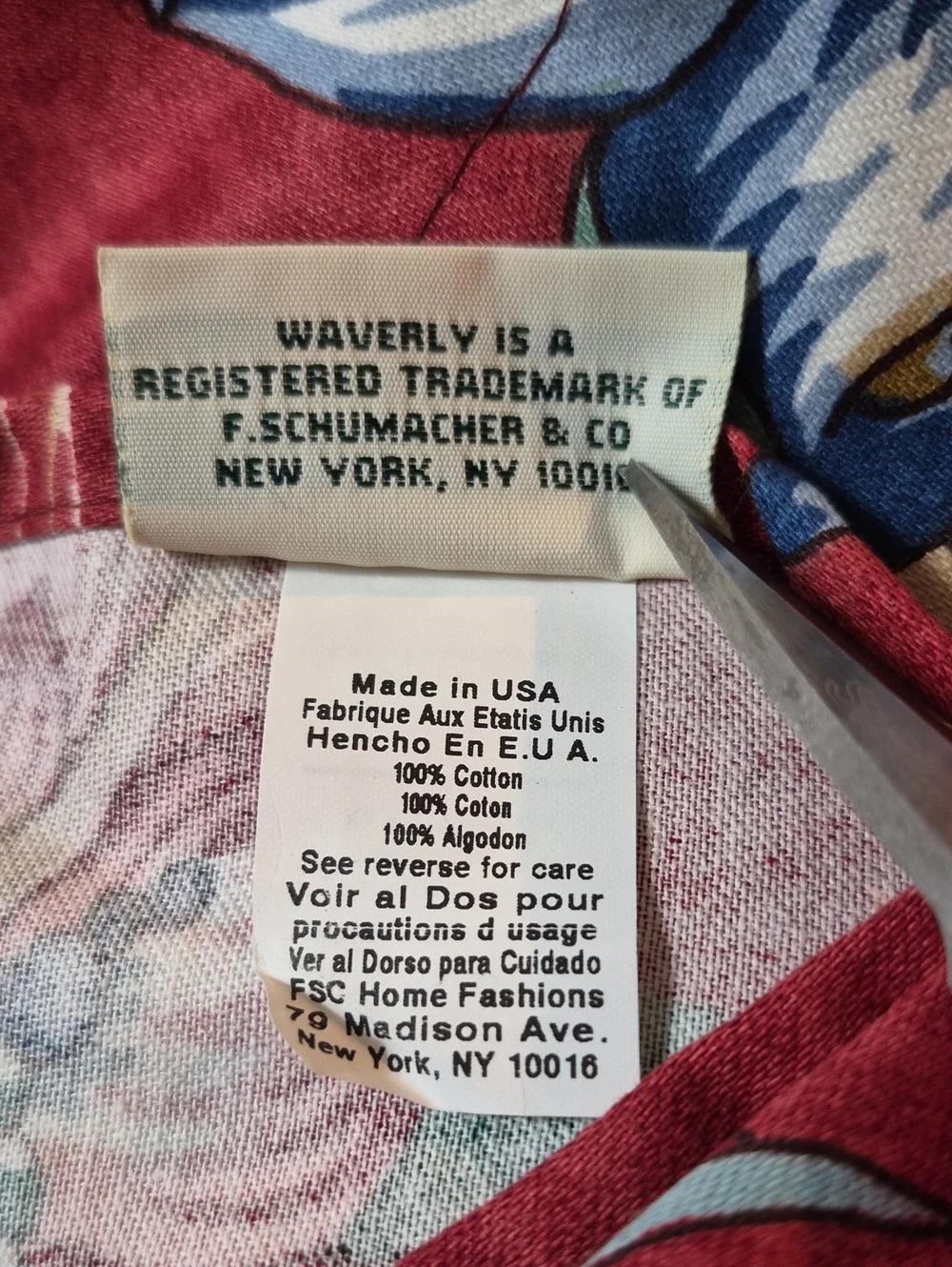 Waverly Valance Bundle-Salem Towne House  Vintage 90s